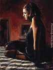 Fabian Perez MEDIAS NEGRAS V painting